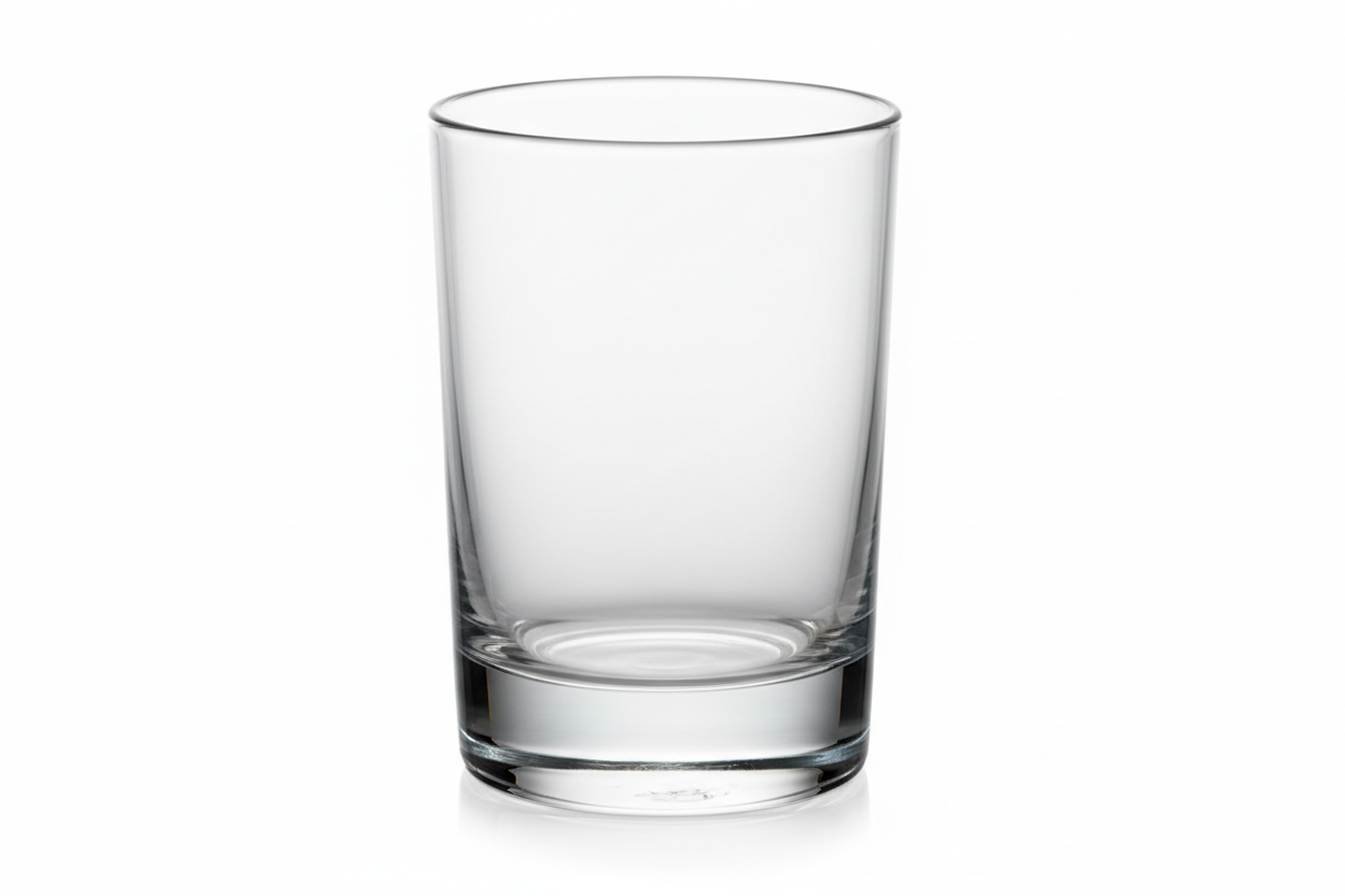 Classic Clear Glass Tumbler